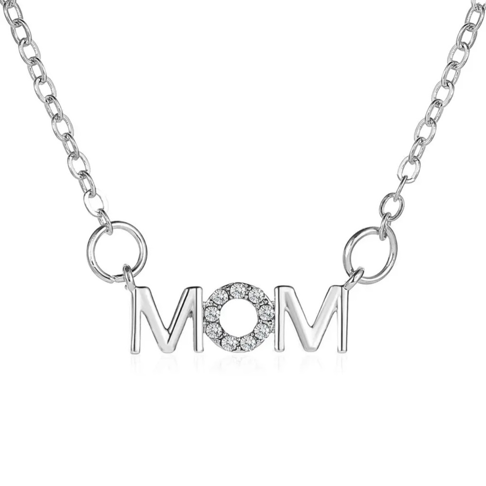 MOM Silver Necklace